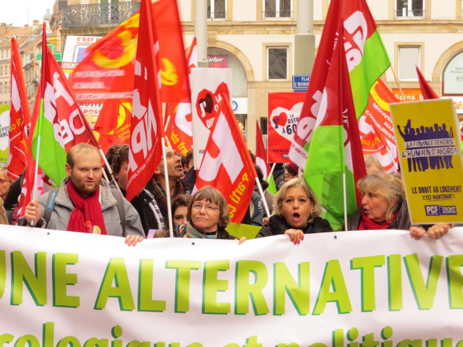 Manifestation le 15 novembre à Strasbourg -Non au budget d'austérité; Pour une alternative sociale, écologique et politique